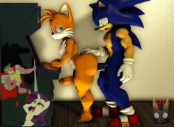 2boys 3d 3d_(artwork) anal anal_sex ass devilstophat femboy gay hand_on_ass male male/male male_penetrated miles_prower my_little_pony sega sex sonic_(series) sonic_the_hedgehog sonic_the_hedgehog_(series) source_filmmaker tagme tails tails_the_fox