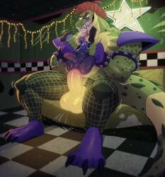 2022 abdominal_bulge abs alligator alligatorid anal anal_sex animatronic anthro anthro_on_bottom anthro_penetrating anthro_penetrating_humanoid armband ball_size_difference balls bareback biceps big_balls big_dom_small_sub big_muscles big_penis bodily_fluids boner bracelet breath claws clothing crocodilian dominant duo erection eyebrows fingerless_gloves five_nights_at_freddy's five_nights_at_freddy's:_security_breach furniture genitals gloves hair handwear hi_res huge_balls huge_cock huge_muscles humanoid humanoid_on_anthro humanoid_on_top humanoid_penetrated inside jewelry k_jukesnsfw kidde_jukes leg_grab legs_up long_penis machine male male/male male_on_bottom male_on_top male_only male_penetrated male_penetrating male_penetrating_male markings mohawk montgomery_gator_(fnaf) motion_lines muscular muscular_anthro muscular_humanoid muscular_male narrowed_eyes nipples non-mammal_balls nude on_bottom on_sofa on_top open_mouth open_smile pecs penetration penile penile_penetration penis penis_in_ass penis_size_difference reptile robot robot_humanoid scalie scarf scottgames sex sharp_claws sharp_teeth shoulder_pads sitting size_difference smile sofa spiked_armband spiked_bracelet spikes stomach_bulge stretched_anus sweat teeth thick_penis thick_thighs tongue tongue_out video_games wao_(e-zoid)