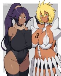 shihouin yoruichi from bleach by notkadraw