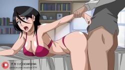 1boy 1girls 2d_animation animated bleach bra breasts high_resolution kuchiki_rukia male/female ocarinaotw panties penetration sex shorter_than_10_seconds shorter_than_30_seconds sound vaginal_penetration video