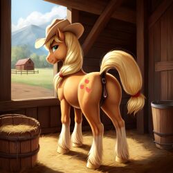 Applejack (Mlp) Rule 34 Image