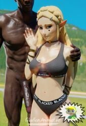 1boy 1girls 3d 3d_(artwork) big_breasts big_penis black_body black_penis blacked blacked_clothing blender blender_(software) blonde_female blonde_hair blue_eyes blush blushing_at_viewer bracelet bracelets breasts breath_of_the_wild choker cuck cuckold dark-skinned_male dark_penis dark_skin ear_piercing ear_ring earring earrings eye_contact gladionanimated hand_behind_back hand_on_shoulder height_difference huge_cock imminent_sex interracial jewelry light-skinned_female light_skin link looking_at_viewer netorare ntr pale pale-skinned_female pale_skin petite pointy_ears pose posing princess princess_zelda queen_of_spades shocked shocked_expression shy shy_smile size_queen smile smiling smiling_at_viewer spade speech_bubble standing surprise surprised surprised_expression surprised_face tattoo tattoos the_legend_of_zelda toon_link waving waving_at_viewer waving_hand white_body white_skin zelda_(breath_of_the_wild)