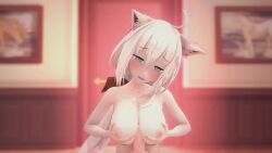 1boy 1girls 3d animal_ear_fluff animal_ears animal_tail animated areolae big_breasts blue_eyes blush breasts erect_nipples eyebrows_visible_through_hair female fluids fox_ears fox_girl fox_tail hentaudio hololive hololive_gamers hololive_gen_1 hololive_japan inner_ear_fluff koi_s3 light-skinned_female light-skinned_male light_skin long_hair male male/female nipples nsfw_sonia_va outercourse paizuri penis penis_between_breasts shirakami_fubuki sound tagme tail tail_wagging titjob video virtual_youtuber voice_acted wagging_tail white_hair