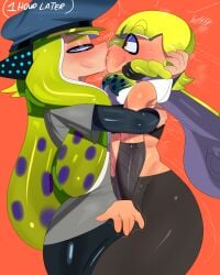 agent_3_(splatoon) blush blushing captain_(splatoon_3) committed ejaculation female forced_oral forced_orgasm forced_yuri french_kiss french_kissing inkling inkling_girl intense_kiss intense_orgasm intense_sex kissing lesbian_love lesbian_sex love new_agent_3_(splatoon) nintendo oral_penetration oral_sex splatoon splatoon_3 tagme tayronnebr tayuri time_lapse yuri