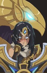 after_oral after_sex armor artist_request azir cum cum_in_mouth cum_on_face cum_on_hair eyes_rolling_back female incest league_of_legends restrained running_mascara runny_makeup sivir