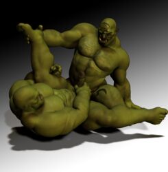 3d bartol gay male male/male male_only orc orc_male world_of_warcraft yaoi