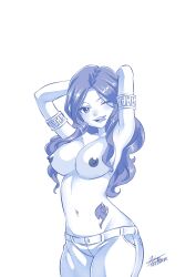 big_breasts breasts cana_alberona curves curvy curvy_body curvy_female curvy_figure fairy_tail hiro_mashima nipples nude nude_female seduction seductive seductive_eyes seductive_look seductive_mouth seductive_pose seductive_smile tattoo tongue