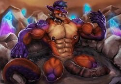 abs biceps bodybuilder furry hyper hyper_balls hyper_genitalia hyper_muscles hyper_penis hyper_testicles male male_focus male_only muscle muscles muscular muscular_arms muscular_ass muscular_back muscular_legs muscular_male muscular_thighs nipples pecs veins veiny_penis wintech3112