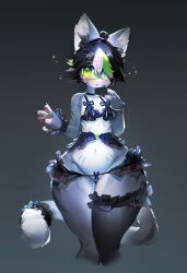 anthro breasts choker curvy cute eyepatch female furry tagme thick_ass thick_thighs thighhighs utterangle wide_hips