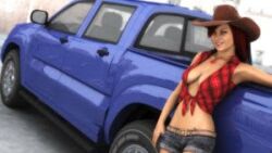 breasts clothes female solo sydgrl3d truck