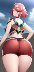 pyra from xenoblade (series) by n.c.b ai