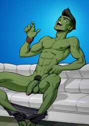 beast boy from dc by schizoid