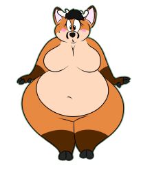 animal belly belly_button big_breasts big_hips big_thighs black_hair blushing chubby chunky completely_naked completely_nude curves curvy curvy_body curvy_thighs deer disgrace doe enormous_thighs fat fat_ass fat_belly fat_thighs fawn_deer funny furry furry_only gain gigantic_hips huge_belly huge_hips humiliation massive_thighs naked no_clothes nudity round_ass round_breasts scared scared_expression shocked shocked_expression shocked_eyes shocked_face squishy stupid thick thick_hips thick_legs thick_thighs thin_waist transparent_background weight_gain wide_hips wide_thighs