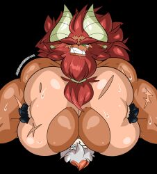 big_breasts breastfeeding breath_of_the_wild busty_boy forced_breast_sucking gay huge_breasts lynel male_only male_tits male_with_breasts the_legend_of_zelda zor_(zoruadrawsstuff) zoruadrawsstuff