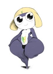 big_ass big_thighs color_edit colored edit girly keronian keroro_gunsou smiling_at_viewer sqoon standing_on_one_leg tamama thick_ass thick_thighs thong