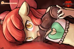 anthro apple_bloom_(mlp) blowjob lumineko my_little_pony penis