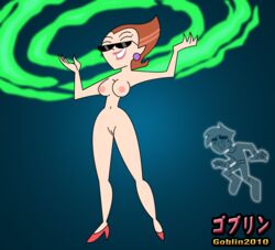 danny_phantom glasses heels high_heels penelope_spectra pointy_chin tagme thegoblin