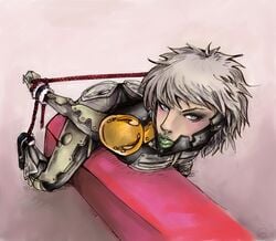 1boy male male_only metal_gear_solid metal_gear_solid_4 raiden raiden_(metal_gear) solo tagme yaoi