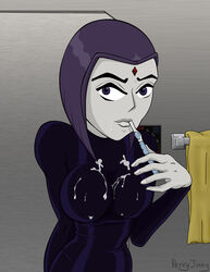 dc dc_comics pervyjimmy rachel_roth raven_(dc) smooth_skin tagme teen_titans