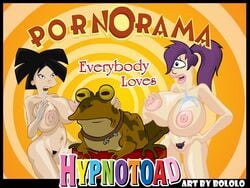 amy_wong bololo futurama hypnotoad mind_control purple_hair turanga_leela