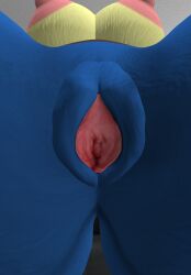 3d big_breasts breasts female ferialexonar lucario pokemon pokemon_(species) pussy tagme