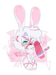 .0. 2boys bunny bunny_ears bunny_tail chibi countryhumans cum_in_mouth dream_moky femboy green_eyes méxico male male_only mexico_(countryhumans) new_spain penis russia russia_(countryhumans) yaoi