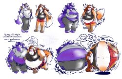 big_breasts blueberry_inflation breasts female inflation spherical_inflation sunken_head sunken_limbs wolforb2000