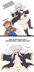 1boy 1girls abott95 bondage bound captured captured_heroine comic crossover cum_in_mouth cum_in_pussy cum_on_breasts damsel_in_distress defeated defeated_heroine dialogue domination english_text enslaved female female_on_top femsub fire_emblem fire_emblem_awakening helpless humiliation instant_loss_2koma kidnapped maledom mario mario_(series) nintendo nude panels punishment rape restrained robin_(fire_emblem) robin_(fire_emblem)_(female) sex sex_slave shocked_expression slave slavegirl slaver straight submissive submissive_female super_smash_bros. tagme tally_marks text