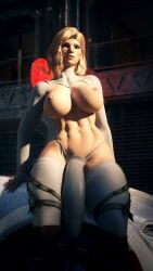 1futa 3d apex_legends bulge clothed clothing cock_sleeve_(clothes) futa_only futanari mostly_nude panties penis_clothing salamandraninja solo source_request tagme thong topless wattson_(apex_legends)