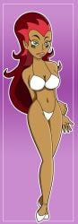 bikini clothing female female_only full_body pervyangel solo_female wuya xiaolin_showdown