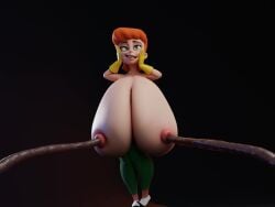 1girls 3d animated breast_expansion chownyou cum_inflation dexter's_laboratory dexter's_mom gigantic_breasts huge_breasts inflation milf mp4 nipple_penetration no_sound penetration tentacle tentacle_penetration video