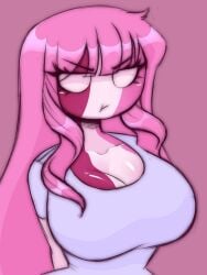 1girls 5hitzzzu angry_expression angry_face big_breasts boombita breasts female friday_night_funkin friday_night_funkin_mod funcu funculicious large_breasts long_hair massive_breasts meatcuteshii mid-fight_masses newgrounds pink_hair pinkbobatoo pouting pouty sarvente sarvente_(dokki.doodlez) sarvmommy shirt skiddioop stereodaddy