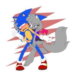 1:1 anthro asundercat ballbusting ballbusting_orgasm blush clothed_female_nude_male crotch_kick demon_wings ejaculation femdom from_behind_position half-closed_eyes microskirt neptune_the_cat orgasm rolling_eyes sadistic sonic_(series) sonic_oc sonic_the_hedgehog