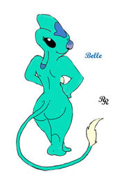 1girls belle_(lilo_and_stitch) disney female female_only lilo_and_stitch rascalraccoon solo tagme