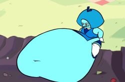 1girls 2019 alien alien_girl ambiguous_prey animated aquamarine_(steven_universe) belly belly_button black_eyes blue_hair burp burp_bubbles burping cartoon_network eyebrows female female_pred gem gem_(species) gigantic_belly heavy_breathing huge_belly implied_vore large_belly light_blue_skin navel no_sound oral_vore shortstack sitting solitaryscribbles steven_universe video vore webm