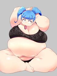 bbw belly big_belly big_breasts breasts chubby chubby_female curvaceous curvy fat female female_only hips huge_belly huge_breasts hyper hyper_fat large_belly large_breasts morbidly_obese obese obese_female overweight overweight_female squarewave ssbbw tagme tummy voluptuous