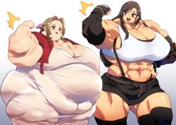 aerith_gainsborough bbw belly big_belly big_breasts breasts chubby chubby_female curvaceous curvy fat female female_only final_fantasy final_fantasy_vii hips huge_belly huge_breasts hyper hyper_fat hyper_muscles large_belly large_breasts morbidly_obese obese obese_female overweight overweight_female squarewave ssbbw tagme thunder_thighs tifa_lockhart tummy voluptuous