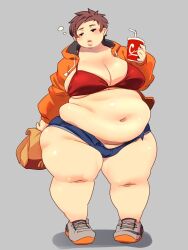 bbw belly big_belly big_breasts breasts chubby chubby_female curvaceous curvy fat female female_only hips huge_belly huge_breasts hyper hyper_fat large_belly large_breasts morbidly_obese obese obese_female overweight overweight_female squarewave ssbbw tagme tummy voluptuous