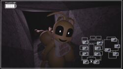 breasts camera five_nights_at_freddy's five_nights_at_freddy's_2 gameplay_mechanics toy_chica_(fnaf) ventilation