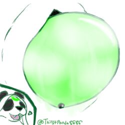 1girls anthro bear black_body black_clitoris black_fur black_nose bodily_fluids clitoris egg egg_laying female female_only fur fur_markings genital_fluids genitals giant_panda green_egg green_line_art hair looking_pleasured lunarpanda8686 mammal markings mika_(lunarpanda8686) open_mouth pussy pussy_juice round_ears solo ursine white_body white_fur white_hair