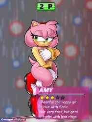 absurd_res amy_rose blush bracelet covering embarrassed embarrassed_nude_female enf hedgehog nude omegasunburst sega sonic_(series) sonic_adventure_2 thick_thighs