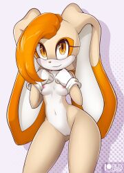 1girls absurd_res anthro anthro_only blush breasts cream_the_rabbit eyelashes eyeliner female female_only furry furry_only gloves hair hi_res long_hair looking_at_viewer makeup nipples nude orange_eyes orange_hair pussy rilex_lenov sega small_breasts smile sonic_(series) sonic_the_hedgehog_(series) wide_hips