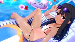 1girls 3d bikini black_hair blush breasts brown_eyes clothed clothing disibmandy female female_focus female_only hayase_nagatoro hi_res highres long_hair looking_at_viewer please_don't_bully_me,_nagatoro revealing_clothes simple_background small_breasts smile solo tan tan-skinned_female tan_body tan_skin tanline tanned tanned_female