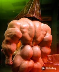 3d 3d7fantasy abs biceps bodybuilder hyper_muscles male male_focus male_only muscle muscles muscular muscular_arms muscular_ass muscular_back muscular_legs muscular_male muscular_thighs nipples pecs pyramid_head solo solo_male veins veiny_penis