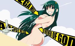 1girls 4chan crossover female lum popotan solo soul_eater urusei_yatsura