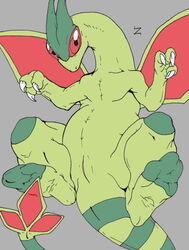 anthro claws color female female_only flygon front_view nude pokemon pokemon_(species) solo tagme vulva zabraxas