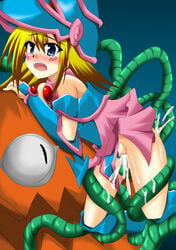 dark_magician_girl female human pumpking_the_king_of_ghosts tagme tentacle yu-gi-oh!