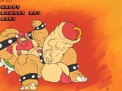 abs biceps bowser cock_ring furry gay hyper hyper_balls hyper_genitalia hyper_penis hyper_testicles kumalqwha male male_focus male_only mario_(series) muscle muscles muscular muscular_arms muscular_ass muscular_back muscular_legs muscular_male muscular_thighs nipples pecs veins veiny_penis