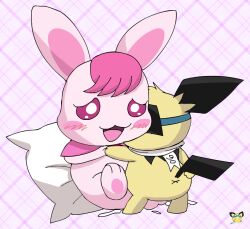 :3 :3d anus blush bodily_fluids cum duo eyewear female feral feral_on_feral generation_2_pokemon genital_fluids goggles healin'_good_precure lagomorph leporid male male/female mammal mouse murid murine nintendo pichu pichu90 pokémon_(species) pokemon precure pretty_cure rabbit rabirin_(healin'_good_precure) rabirin_(precure) rodent scarf sex sparks_pichu