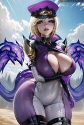 1girls ai_generated ass big_ass big_breasts big_butt big_thighs blonde_hair blue_eyes bob_cut breasts breasts_bigger_than_head cleavage curvy curvy_body curvy_female evelynn female female_focus female_only hair hat hourglass_figure huge_breasts huge_thighs human large_breasts league_of_legends lips military_hat ninfrock pale_skin pale_skinned_female riot_games short_hair skinny_waist slim_waist solo solo_female solo_focus soul_fighter_evelynn soul_fighter_series thick_legs thick_thighs uncensored voluptuous voluptuous_female white_skin white_skinned_female wide_hips